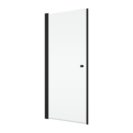 Usa de dus batanta Ronal (SanSwiss) Solino SOL1 100cm  sticla AquaPerle 6mm  profil negru