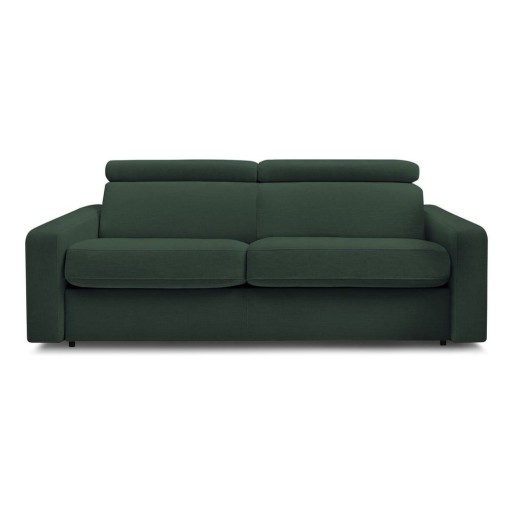 Canapea verde-închis extensibilă 215 cm Monaco – Bobochic Paris