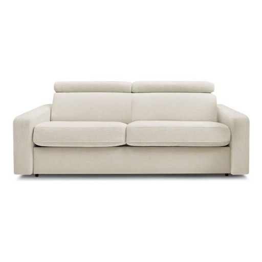 Canapea crem extensibilă 215 cm Monaco – Bobochic Paris