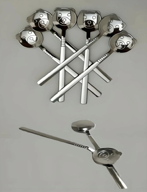 Set lingurite pentru ceai / cafea, Dynasty, 960DYN1943, Inox  ,  11x2.5 cm, 6 piese, Argintiu