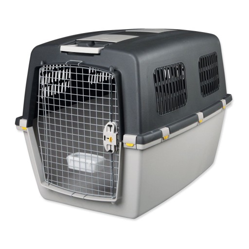 Cușcă / geantă pentru transport animale de companie gri 104x73 cm Trixie Gulliver 7 L – Plaček Pet Products