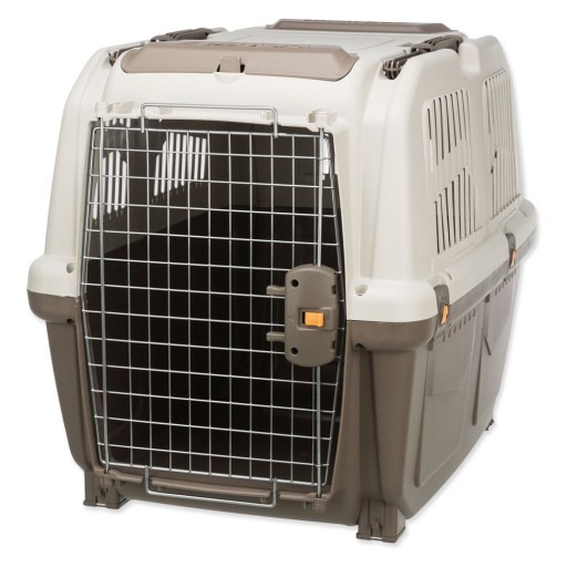Cușcă / geantă pentru transport animale de companie bej 79x59 cm Trixie Skudo 5 – Plaček Pet Products