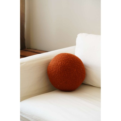 Pernă decorativă din material bouclé ø 20 cm Top – Mioli Decor