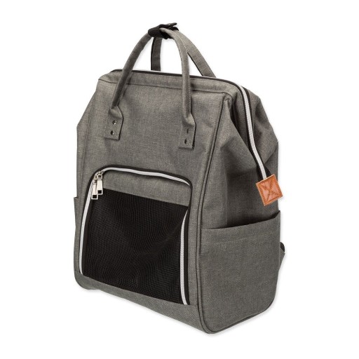 Rucsac gri pentru animale de companie 22x32 cm Trixie Ava – Plaček Pet Products
