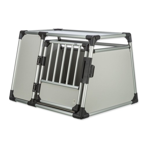 Cușcă / geantă pentru transport animale de companie argintie 65x93 cm Trixie L – Plaček Pet Products