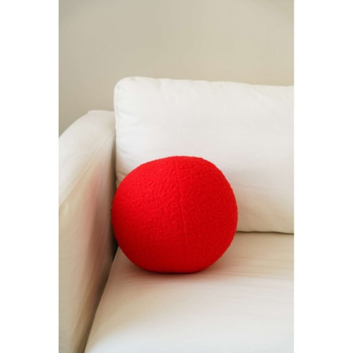 Pernă decorativă din material bouclé ø 20 cm Top – Mioli Decor
