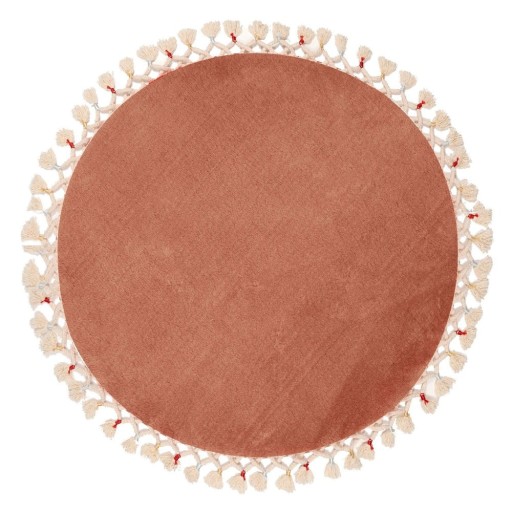 Covoraș de baie maro ø 80 cm Tuft – Foutastic