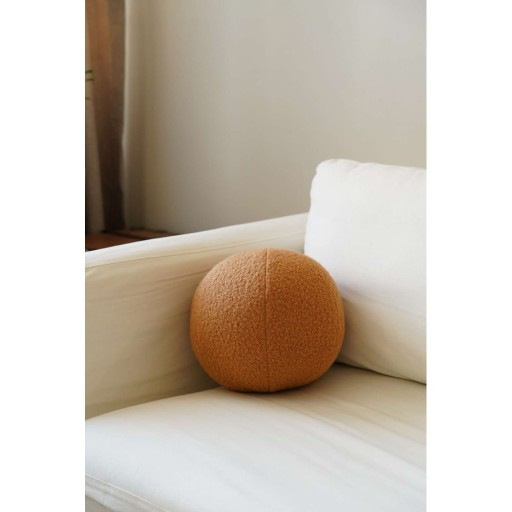 Pernă decorativă din material bouclé ø 20 cm Top – Mioli Decor