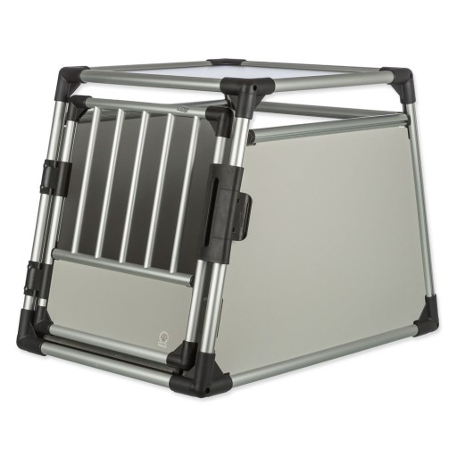 Cușcă / geantă pentru transport animale de companie argintie 65x63 cm Trixie M-L – Plaček Pet Products