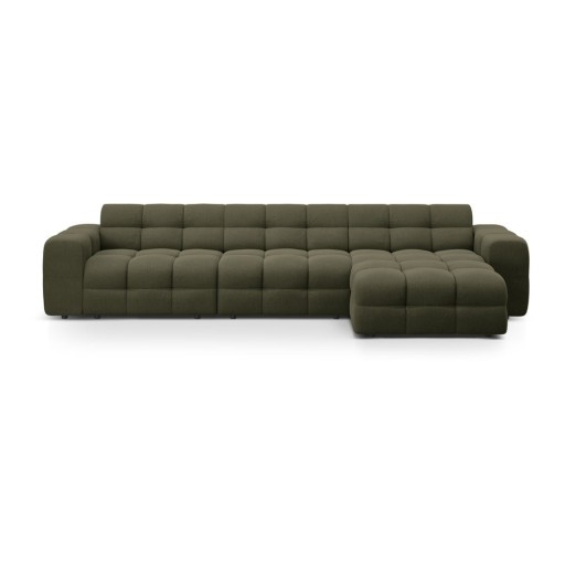 Colțar verde (cu colț pe partea dreaptă, cu șezlong) Kendal – Micadoni