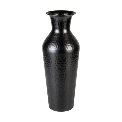 Vază neagră din oțel înaltă (înălțime 49 cm) Dunja – White Label