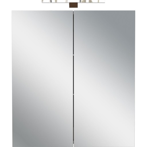 Dulap de baie crem suspendat/cu oglindă 60x71 cm Arcena – Germania