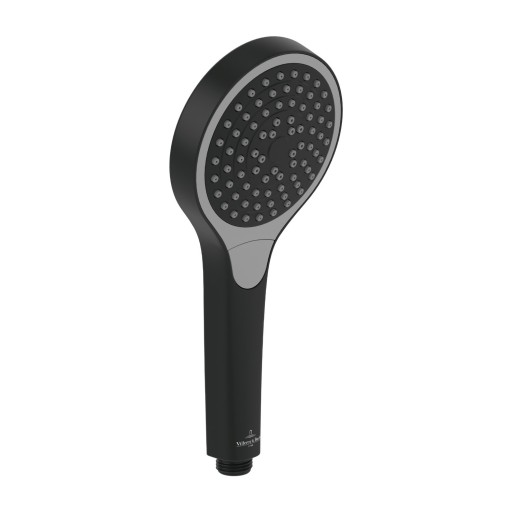 Para de dus Villeroy & Boch Verve cu 3 tipuri de jet  negru mat