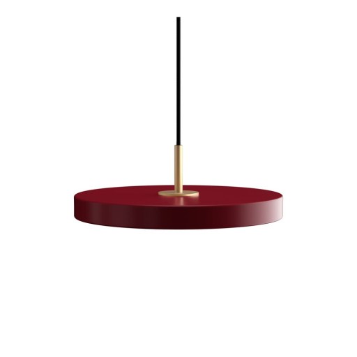 Lustră roșie LED cu intensitate reglabilă din metal cu abajur din metal ø 31 cm Asteria Plus – UMAGE