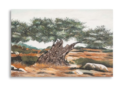 Tablou decorativ Olive Oil Painting -W, Mauro Ferretti, 120x80 cm, canvas/lemn de pin, multicolor