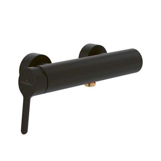 Baterie dus Villeroy & Boch Skyla negru mat