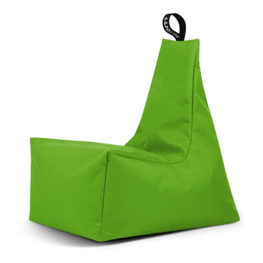 Fotoliu puf pentru copii verde Icy M – So Soft?