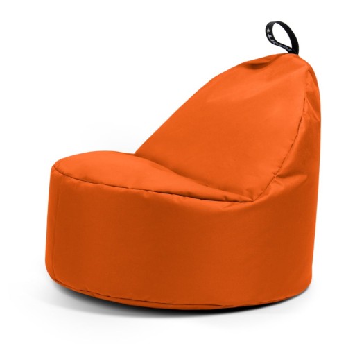 Fotoliu puf pentru copii portocaliu Round M – So Soft?