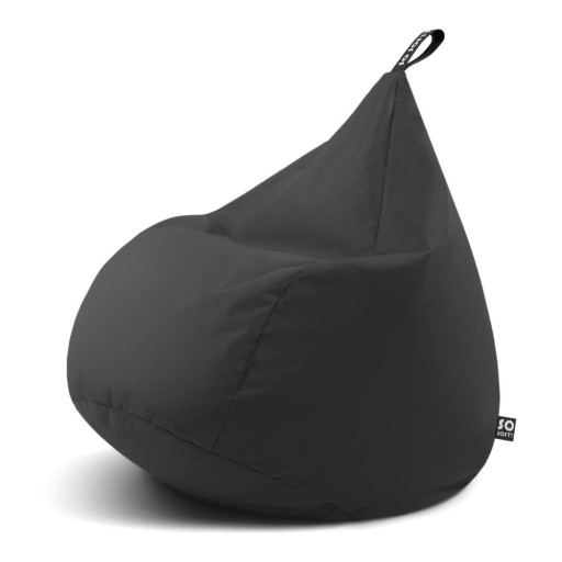 Fotoliu bean bag gri Drop L – So Soft?