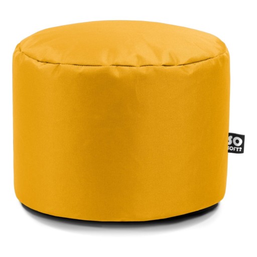 Fotoliu puf pentru copii galben Dot M – So Soft?