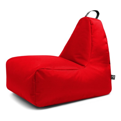 Fotoliu puf pentru copii roșu Chill M – So Soft?
