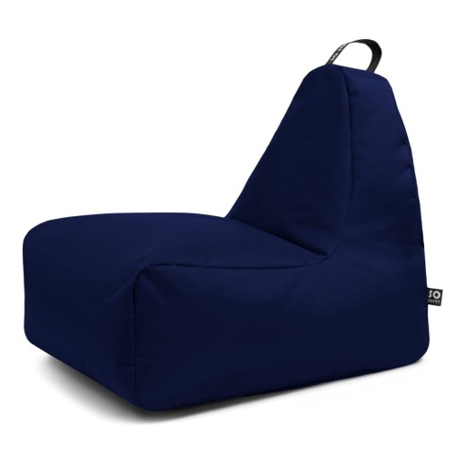 Fotoliu puf pentru copii albastru închis Chill M – So Soft?