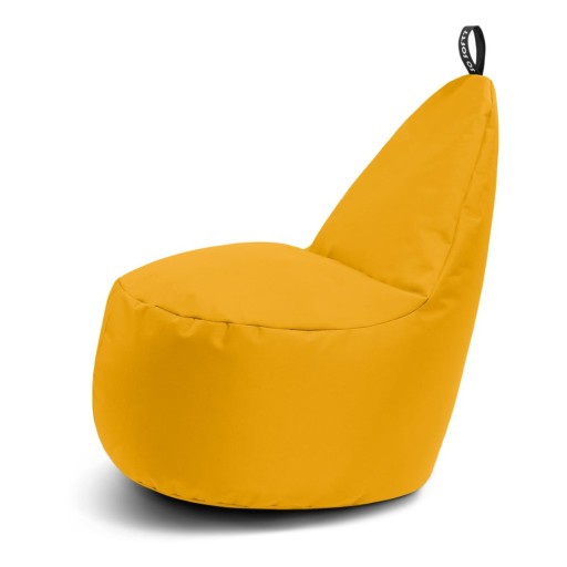 Fotoliu puf pentru copii galben Lull M – So Soft?
