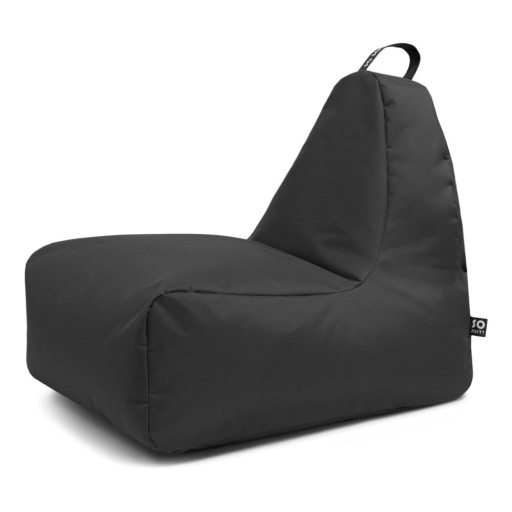 Fotoliu puf pentru copii gri Chill M – So Soft?