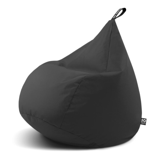 Fotoliu bean bag gri Drop XL – So Soft?