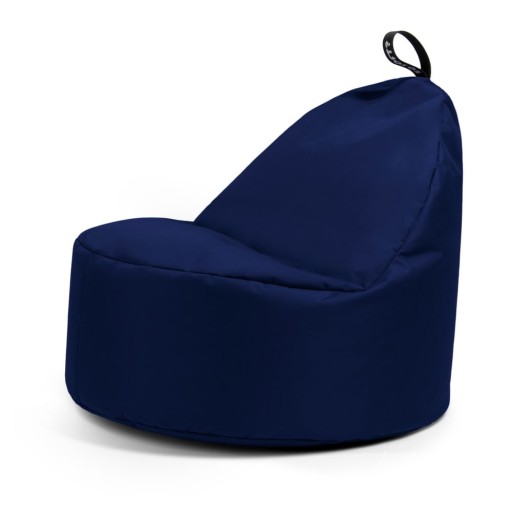 Fotoliu bean bag albastru închis Round L – So Soft?