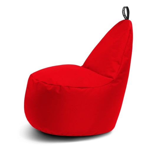 Fotoliu bean bag roșu Lull L – So Soft?