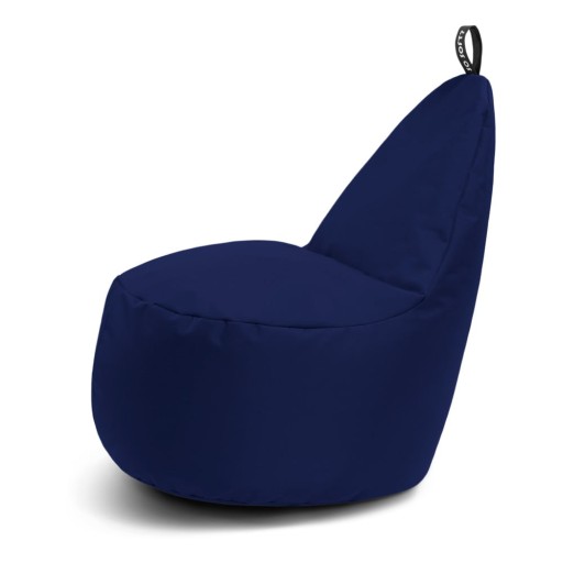 Fotoliu puf pentru copii albastru închis Lull M – So Soft?