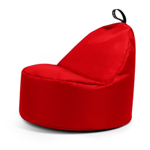 Fotoliu bean bag roșu Round XL – So Soft?