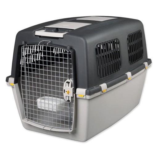 Cușcă / geantă pentru transport animale de companie gri 92x64 cm Trixie Gulliver 6 M-L – Plaček Pet Products