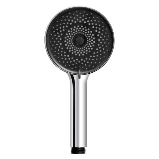 Cap de duș argintiu din plastic ø 12 cm Softwater – Wenko