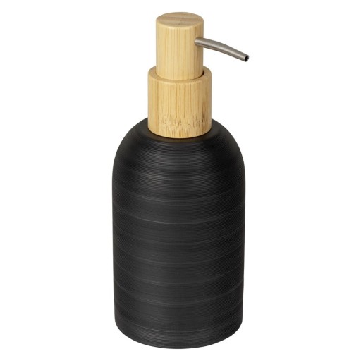 Dozator de săpun lichid negru din polirășină 250 ml Altavalle – Wenko
