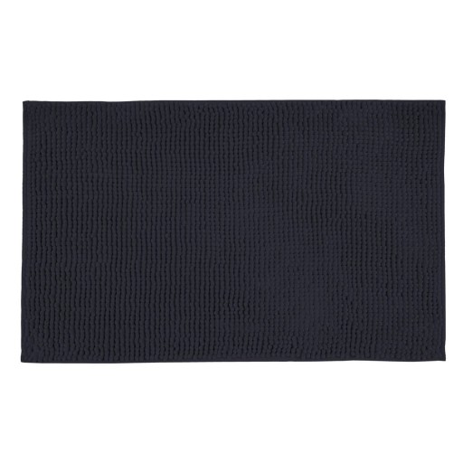 Covoraș de baie albastru închis din material textil 50x80 cm Chenille – Allstar