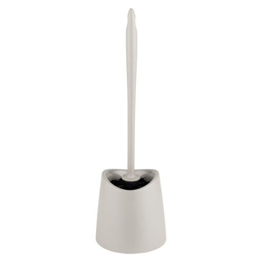 Perie de WC taupe din plastic Portes – Allstar