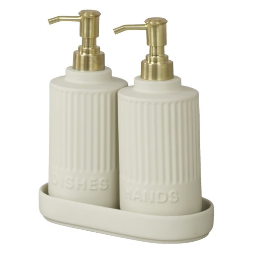 Suport pentru accesorii de spălat crem din ceramică Heidi – Wenko