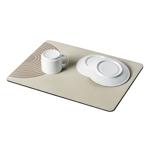 Scurgător de vase bej din cauciuc 40x30 cm Dima – Wenko