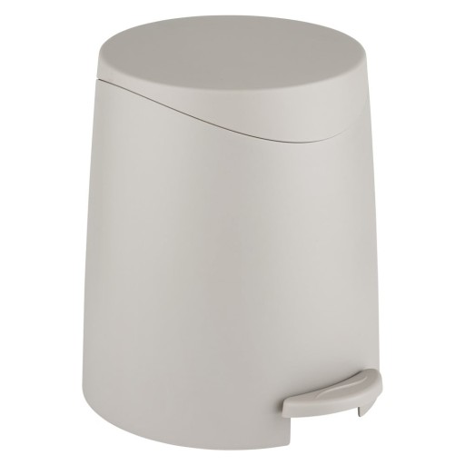 Coș de gunoi taupe cu pedală din plastic 3 l Portes – Allstar