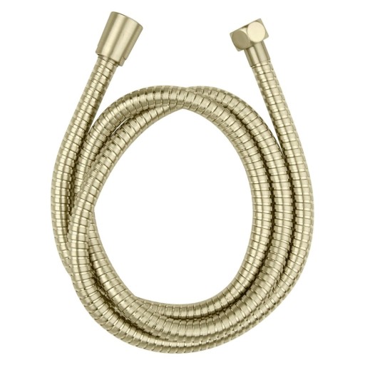 Furtun de duș auriu mat din oțel inoxidabil 150 cm Brass – Wenko