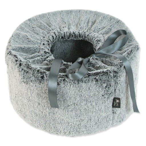 Pat pentru animale de companie gri pentru pisici ø 40 cm Magic Cat – Plaček Pet Products