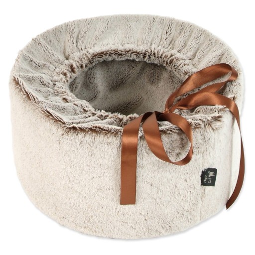 Pat pentru animale de companie maro deschis pentru pisici ø 40 cm Magic Cat – Plaček Pet Products