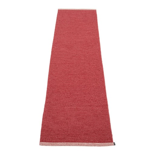 Covor tip traversă pentru interior și exterior roșu 60x250 cm Mono Blush – Pappelina