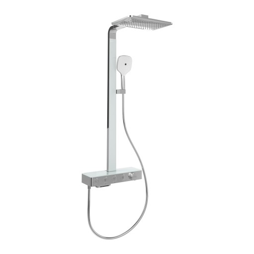 Coloana de dus Villeroy & Boch Infinity Showers cu baterie cada termostatata  crom