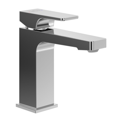 Baterie lavoar Villeroy & Boch Architectura Square  ventil pop-up  crom