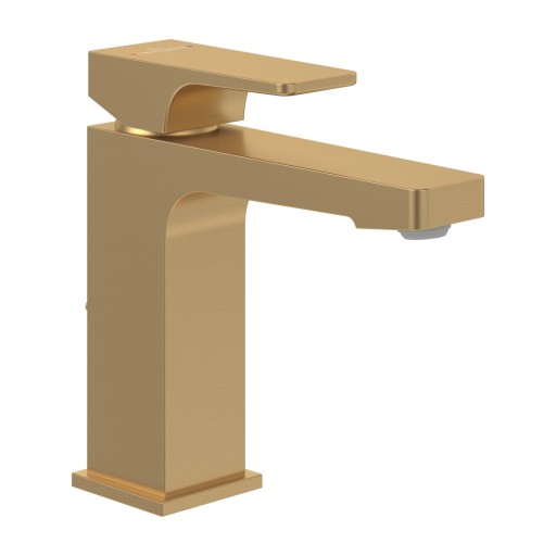 Baterie lavoar Villeroy & Boch Architectura Square  ventil pop-up  auriu periat