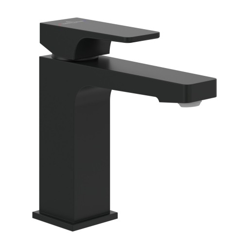 Baterie lavoar Villeroy & Boch Architectura Square  ventil pop-up  negru mat