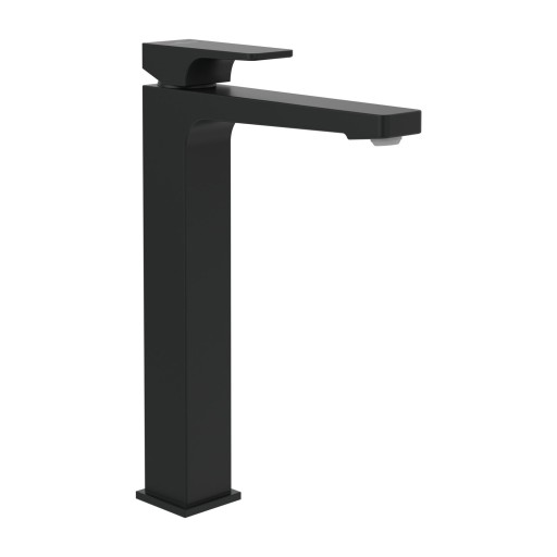 Baterie lavoar Villeroy & Boch Architectura Square pentru lavoar tip bol  ventil click-clack  negru mat